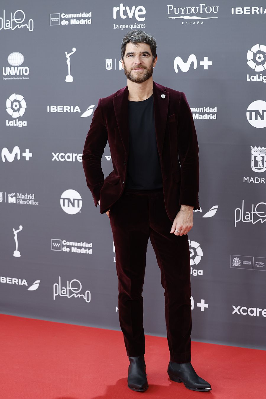 Premios Platino 2023: Alfonso Bassave en la alfombra roja