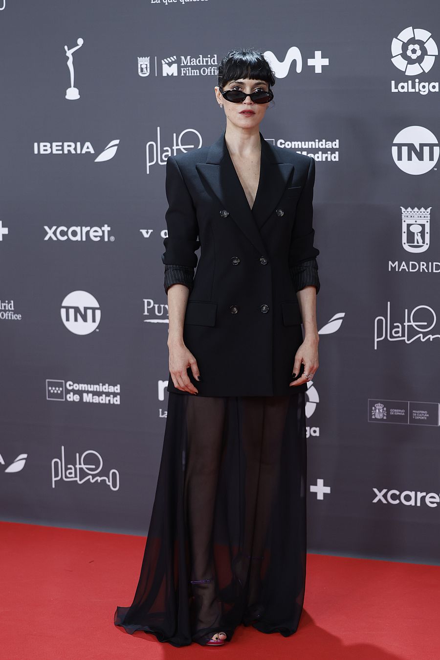 Premios Platino 2023: Nerea Barros en la alfombra roja de los Premios Platino 2023