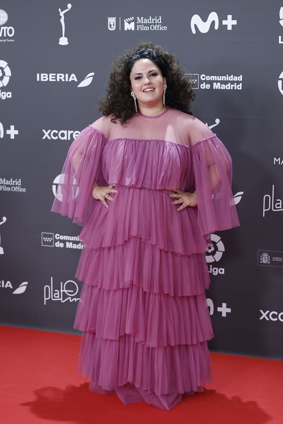 Premios Platino 2023: Laura Galán en la alfombra roja