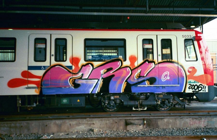 Graffitis bajo tierra: nos sumergimos en el metro de Barcelona