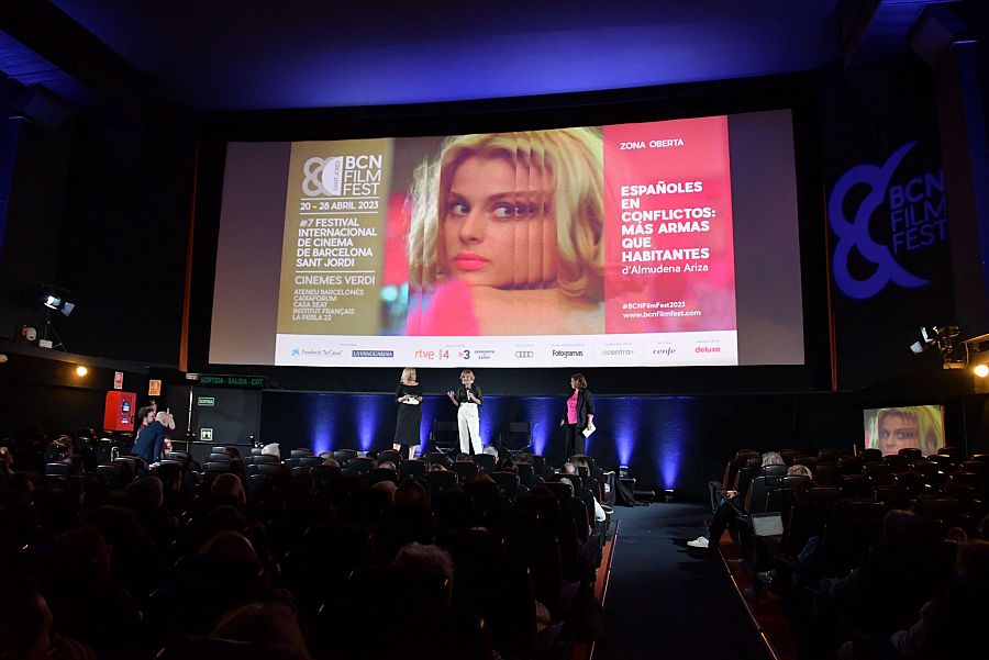 El Barcelona Film Festival acogió el preestreno de 'Españoles en conflictos'