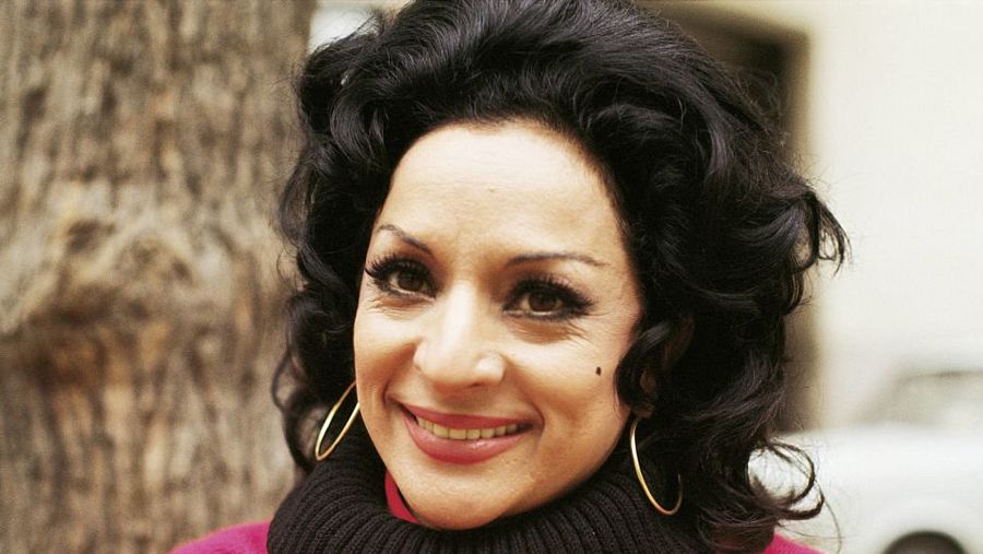 La artista ya fallecida, Lola Flores, en una fotografía de archivo