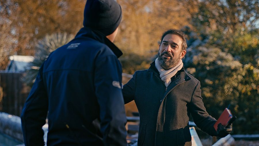 Mark Brayshaw y Pere Estupinyà en El Zoo de Chester