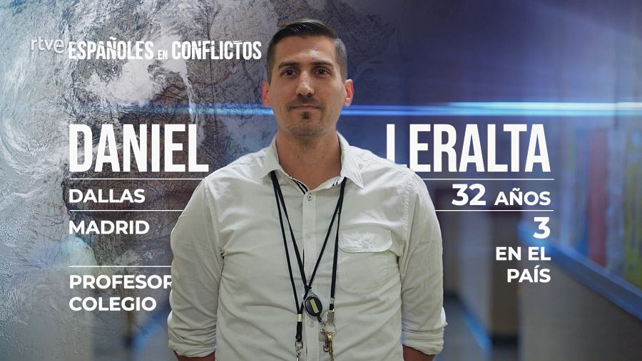 'Españoles en Conflictos' en Estados Unidos: Daniel Leralta