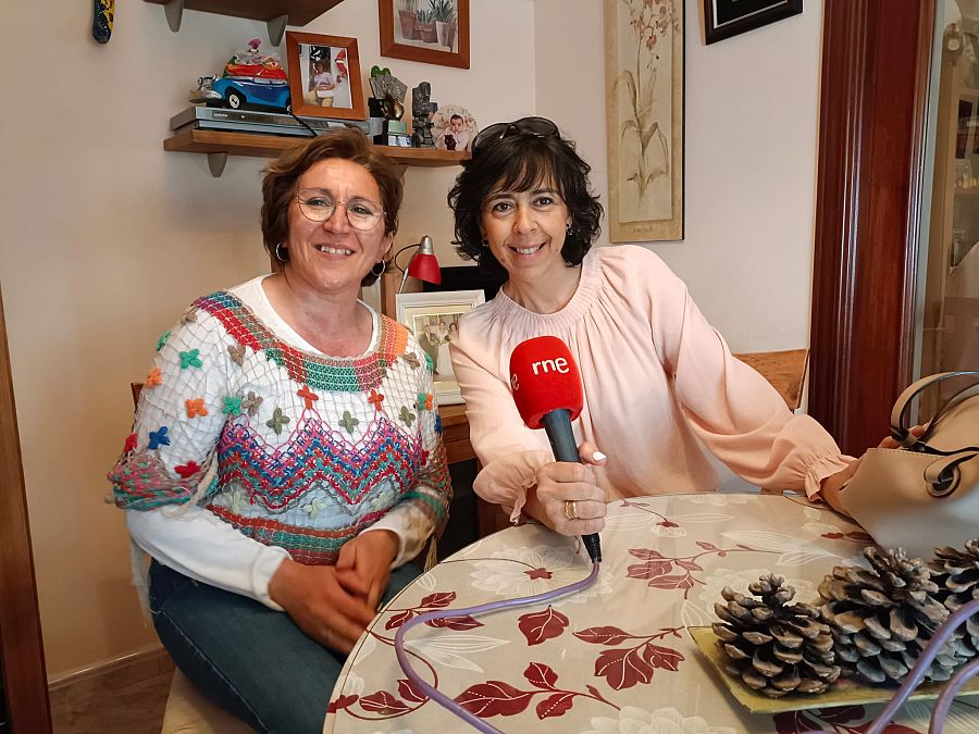 Agueda Felipe y Paula Díaz, pregoneras de Feria y Jerez de los Caballeros