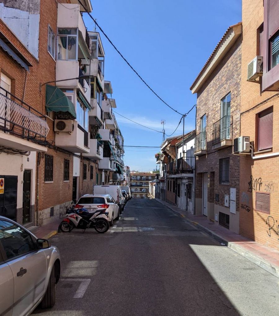 Vista de la calle Hermenegildo Izquierdo, uno de los alcaldes de la ciudad