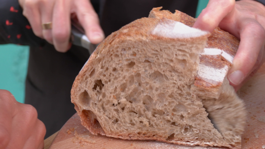 Blando por dentro y crujiente por fuera