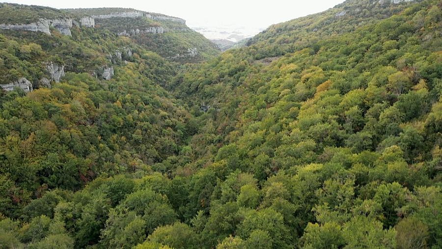 Vistas al Barranco de Obantzea