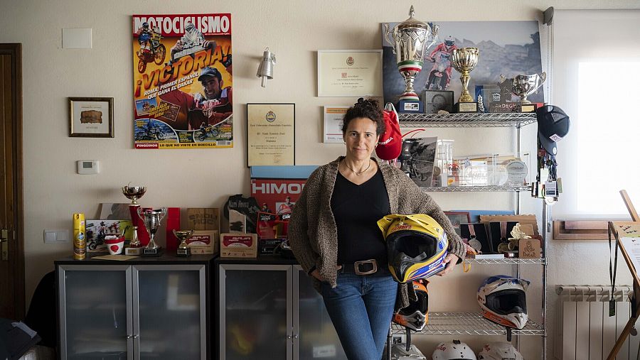 Rosa Romero ha participat a 10 edicions del Dakar, set d'elles en moto