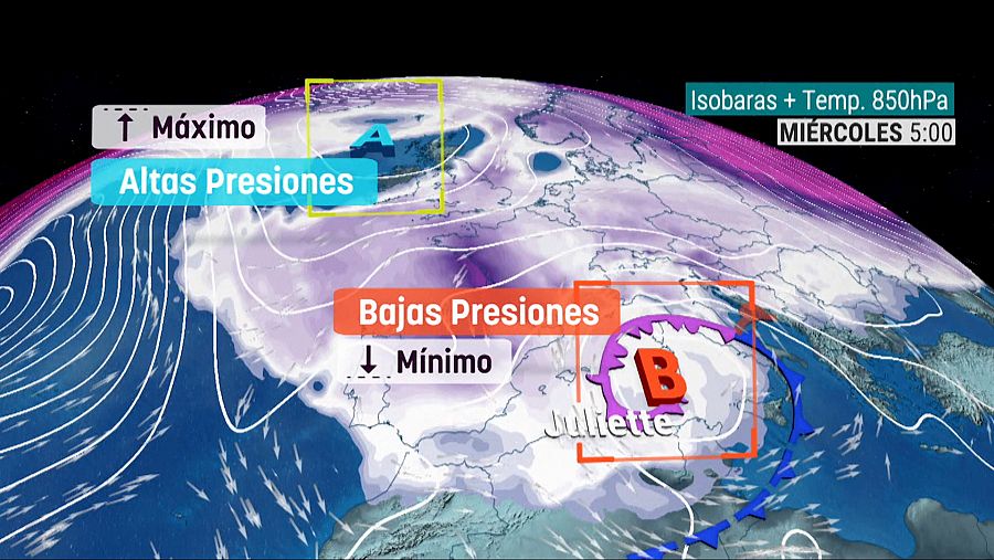 Mapa de Isobaras