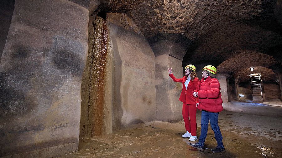 Aljibe secreto bajo el Park Güell