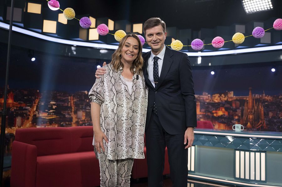 Toñi Moreno visita el 'Late Xou amb Marc Giró' abans d'entrar a 'MasterChef Celebrity'