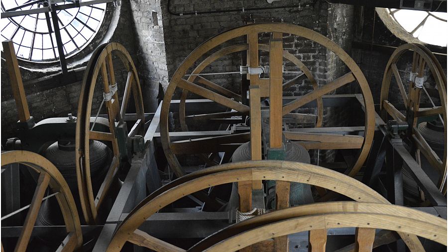 Las campanas de la iglesia londinense de St. Mary