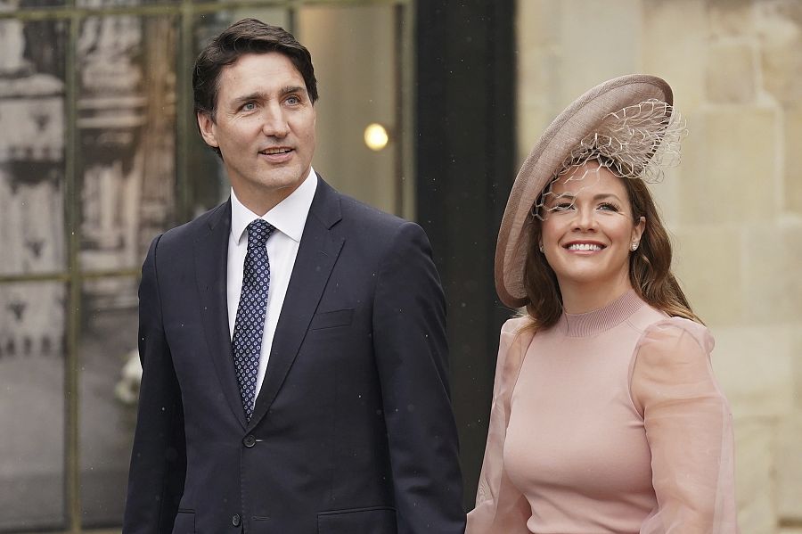 Trudeau acude a la coronación de Carlos III