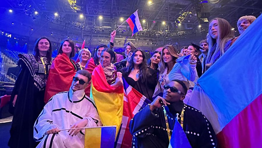Eurovisión 2023 | Desfile de banderas de la Gran Final