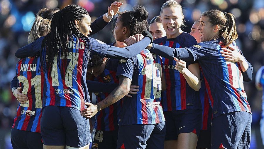 L'equip femení del Barça va aconseguir matemàticament la lliga el 30 d'abril