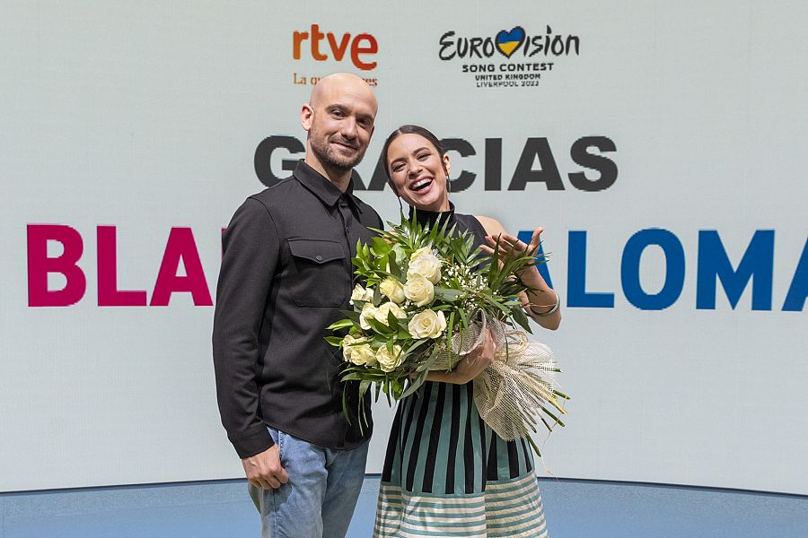 José Pablo Polo y Blanca Paloma tras su paso por Eurovisión 2023