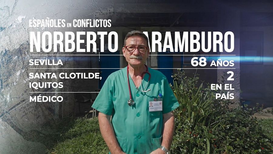'Españoles en conflictos' en Perú - Norberto Aramburo