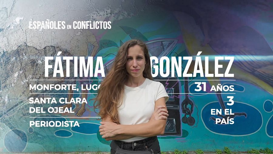 'Españoles en conflictos' en Perú - Fátima González