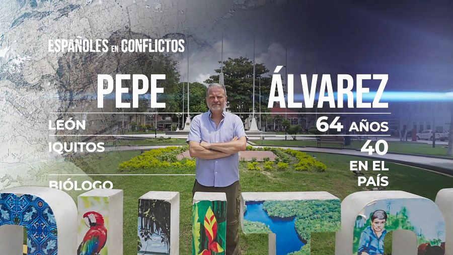 'Españoles en conflictos' en Perú - Pepe Alvárez