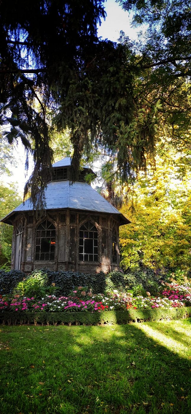 Los parterres de los jardines del Campo del Moro de Madrid están llenos de flores de diferentes variedades y vivos colores