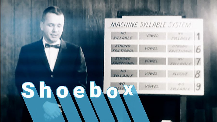La máquina Shoebox de IBM