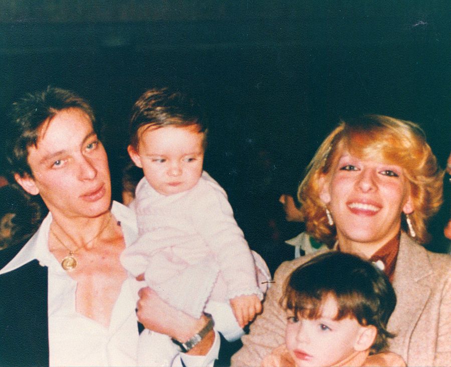 Santiago Corella y su familia