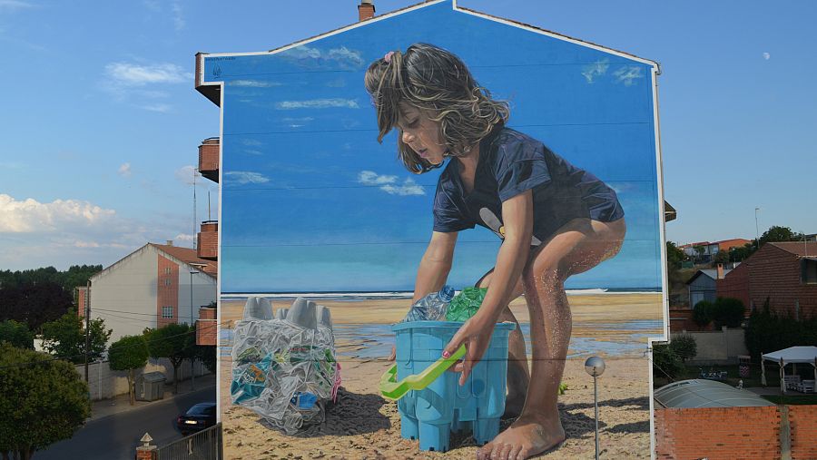 Grafiti en la Bañeza (León)