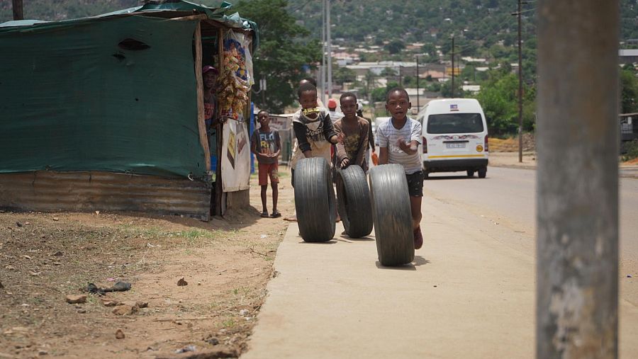 El 40% de la población en Sudáfrica vive en la pobreza