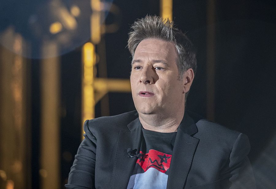 Carlos Latre durante la entrevista