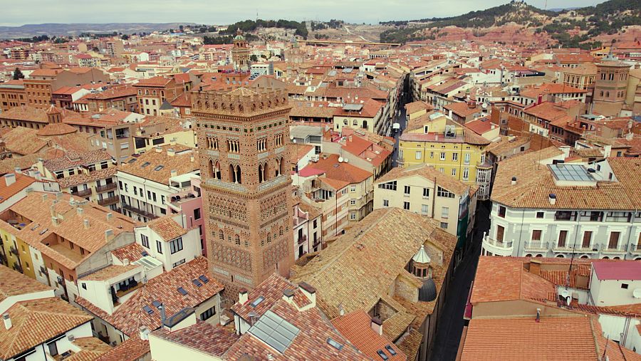 Vista área de Teruel