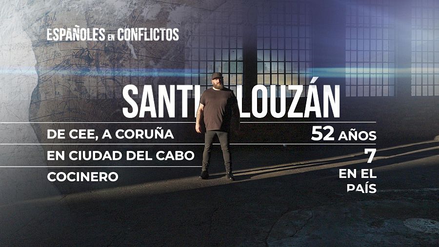 'Españoles en conflictos' en Sudáfrica - Santi Louzán