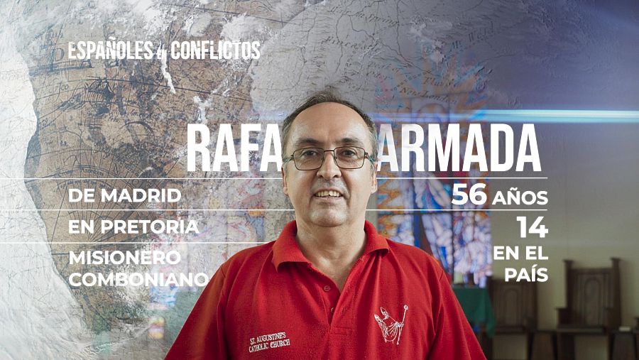 'Españoles en conflictos' en Sudáfrica - Rafa Armada