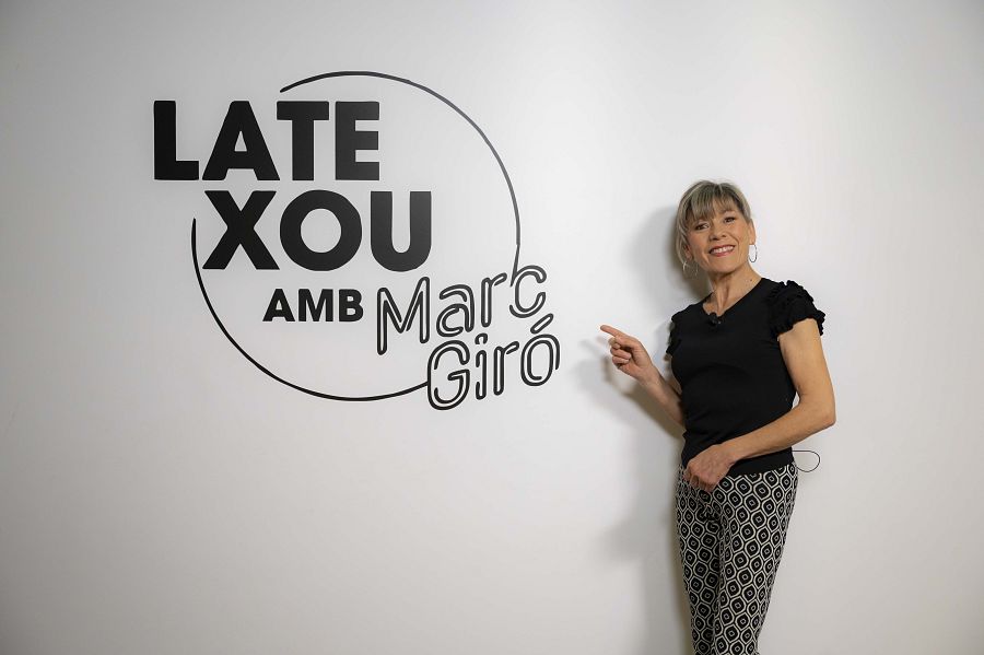 Mari Pau Huguet visita el programa de Marc Giró per demostrar tots els talents que té