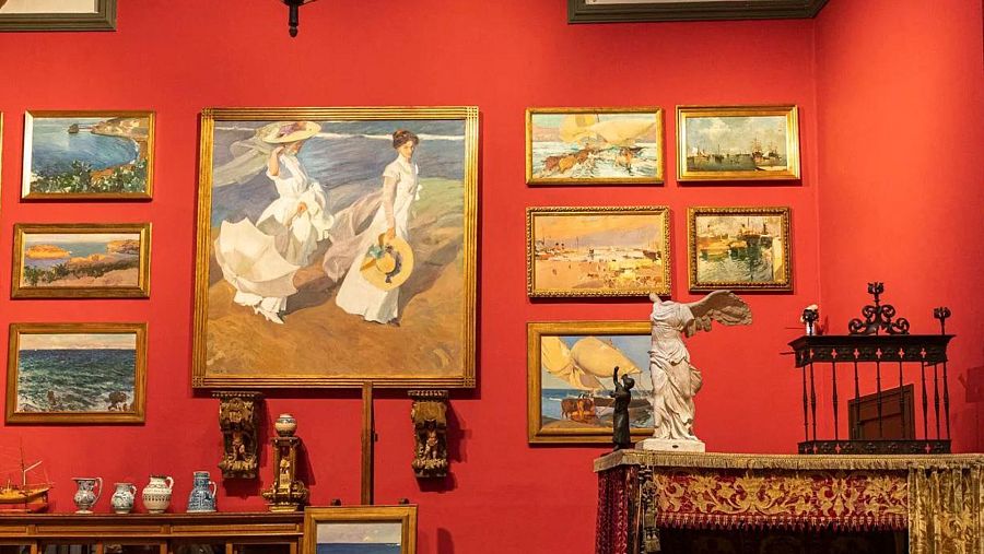 Imagen del interior de la casa museo Joaquín Sorolla en Madrid