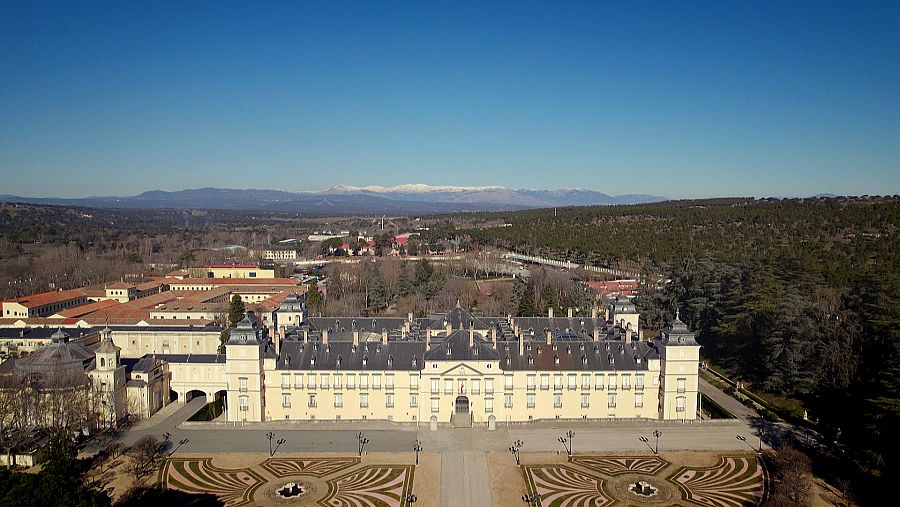 Vista aérea de El Palacio de El Pardo