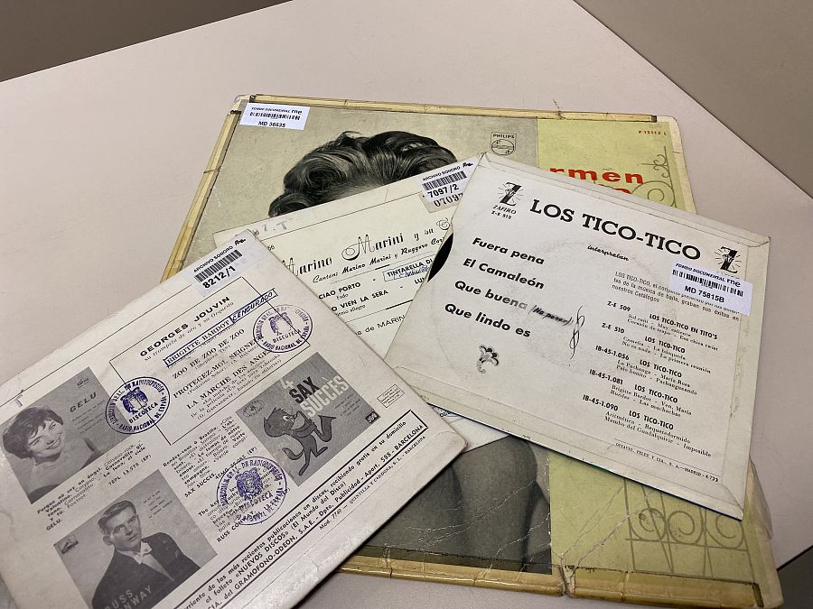 Discos censurados en el Archivo de Radio Nacional