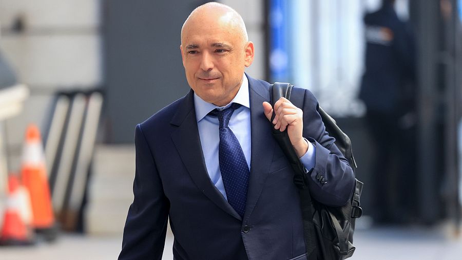 Rafael Simancas, diputado socialista, llega al Congreso