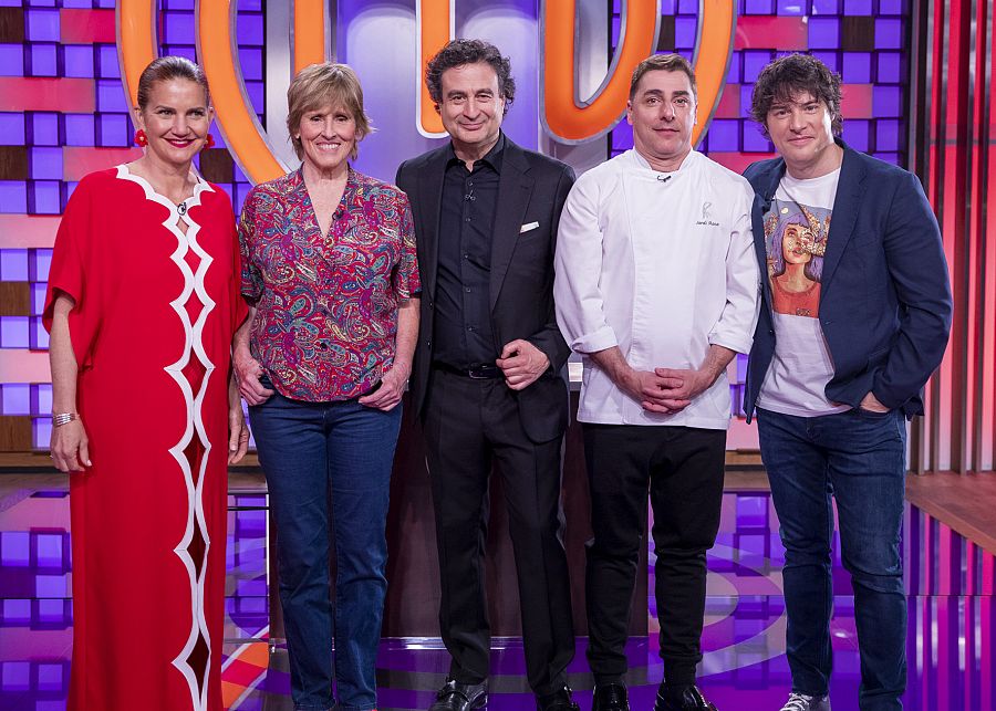 Con Mercedes Milá y Jordi Roca