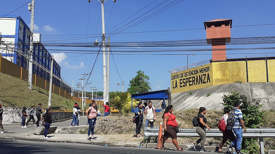 La Esperanza, una de las cárceles donde encierran a los pandilleros