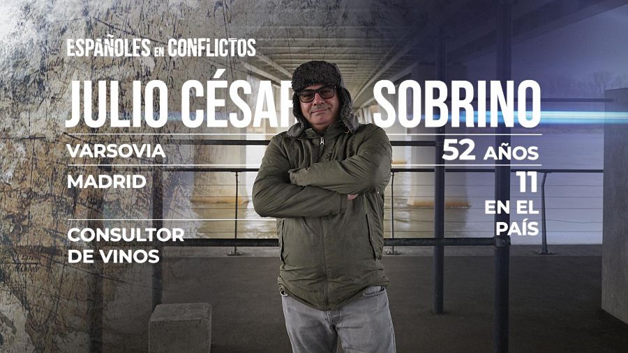 'Españoles en conflictos' en Polonia - Julio César Sobrino
