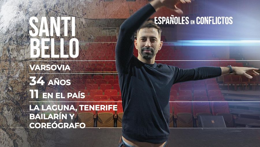 'Españoles en conflictos' en Polonia - Santi Bello