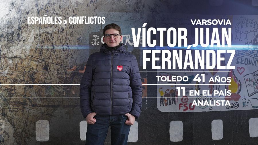 'Españoles en conflictos' en Polonia - Víctor Juan Fernández