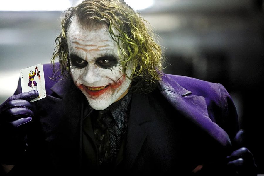 Heath Ledger interpretó al Joker en la trilogía de Batman de Christopher Nolan