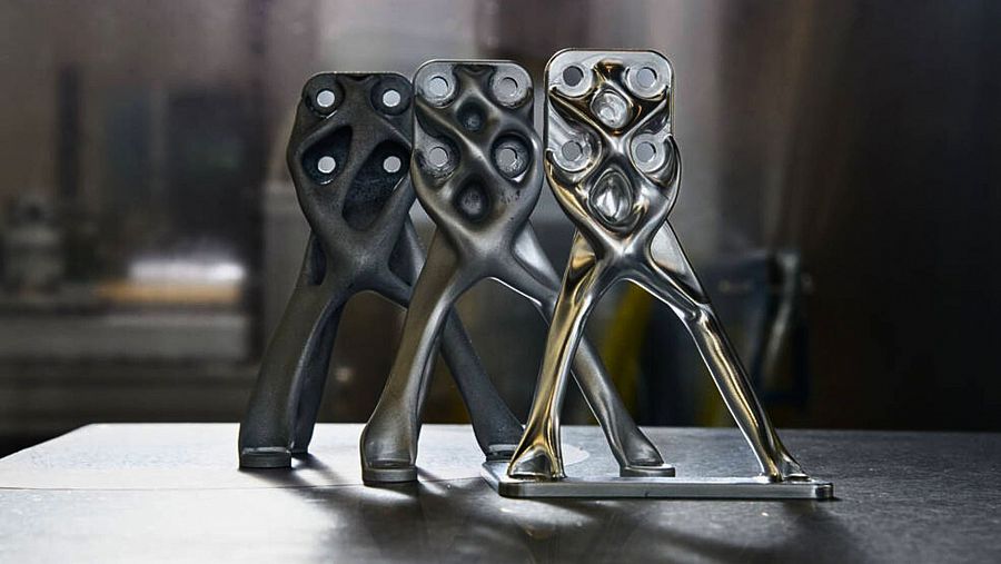  Andamio de aluminio creado por la IA de la NASA