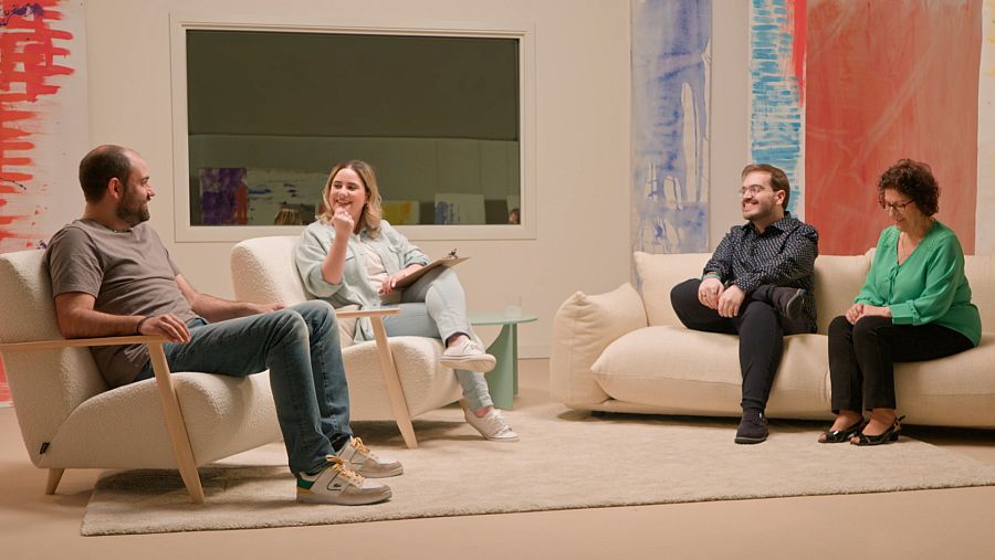 Dani Fez, Raúl Pérez y su abuela, reflexionan junto a la psicóloga María Esclapez en La cámara de Gesell'