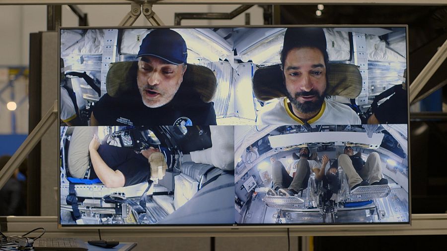 Interior de la nave Orion en El cazador de cerebros