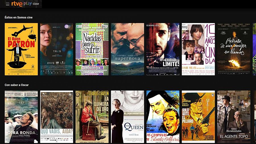 Catálogo de cine de RTVE Play: películas gratis y sin suscripciones