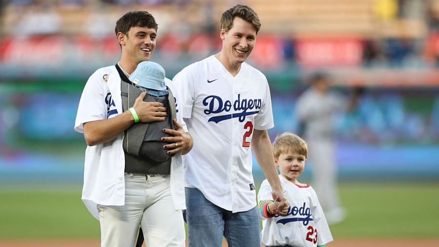 Tom Daley y su marido Dustin Lance Black