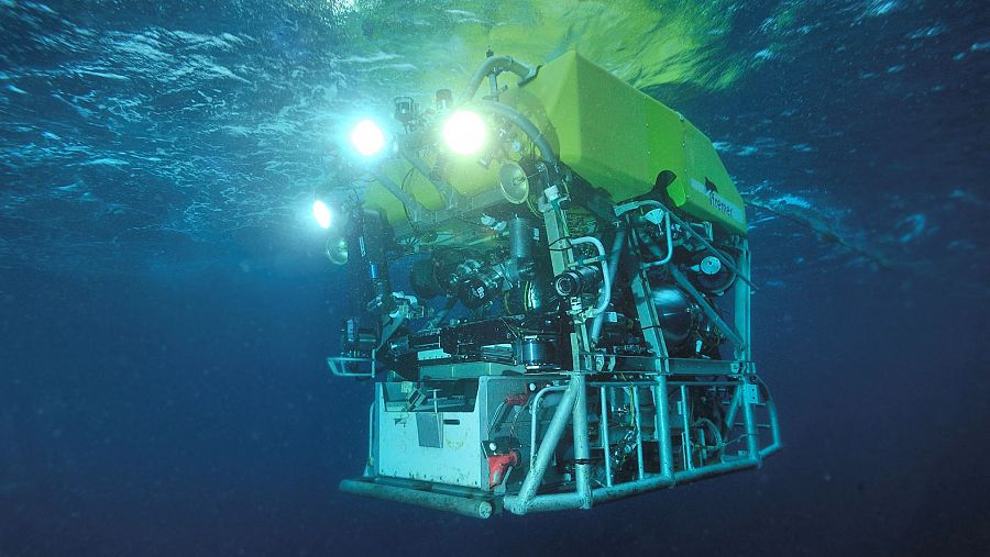 Imagen del robot submarino 'Victor 6000', propiedad de Francia.